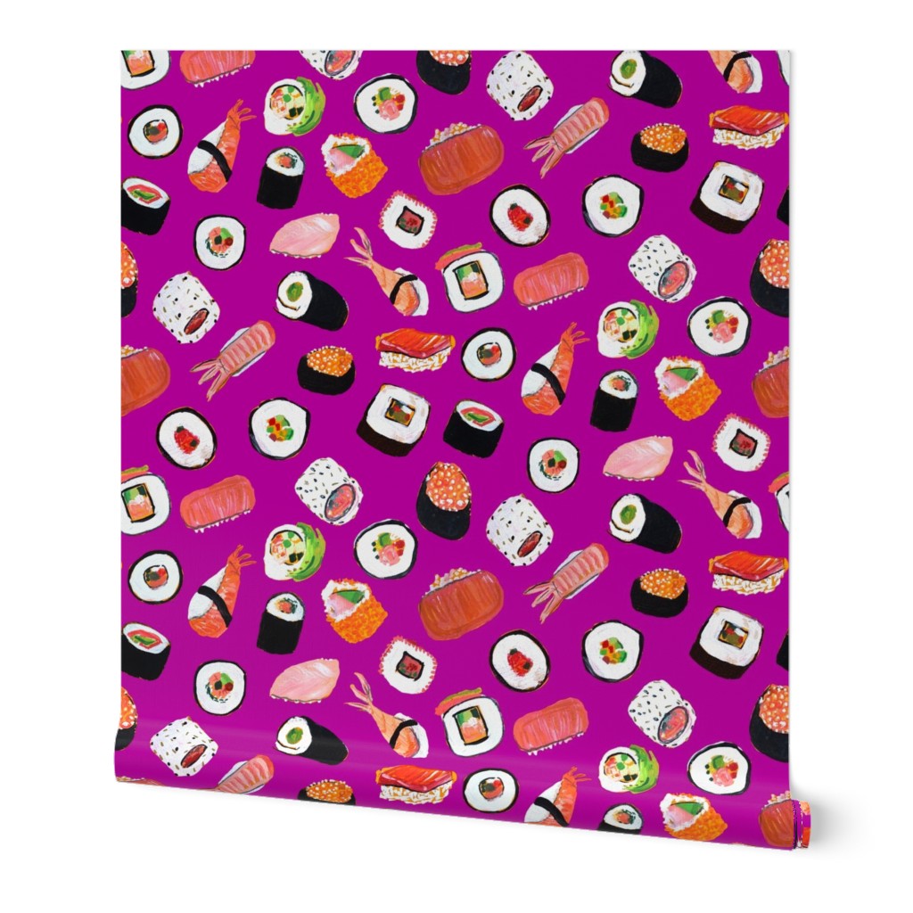 Sushi (Large Scale) // Fuchsia 