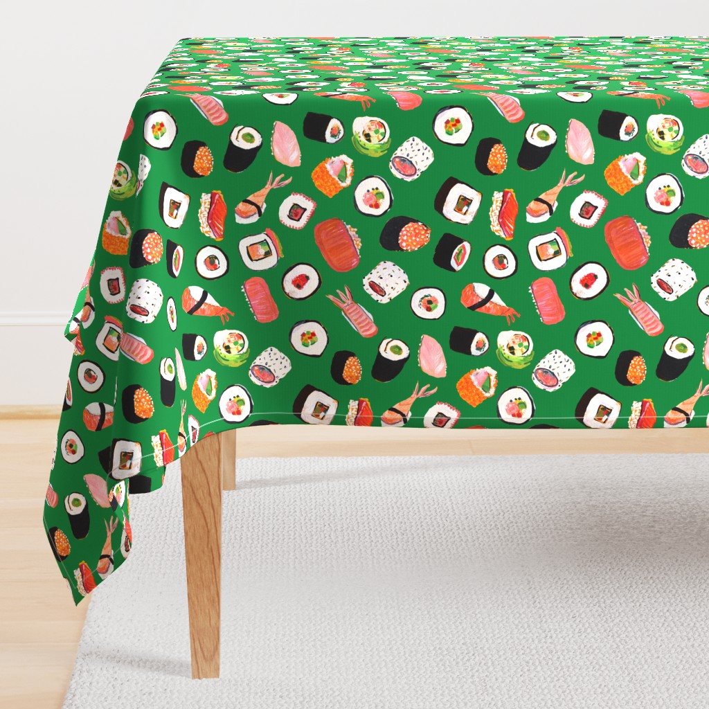 Sushi (Medium Scale) // Kelly Green 