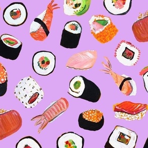 Sushi (Medium Scale) // Lavander  