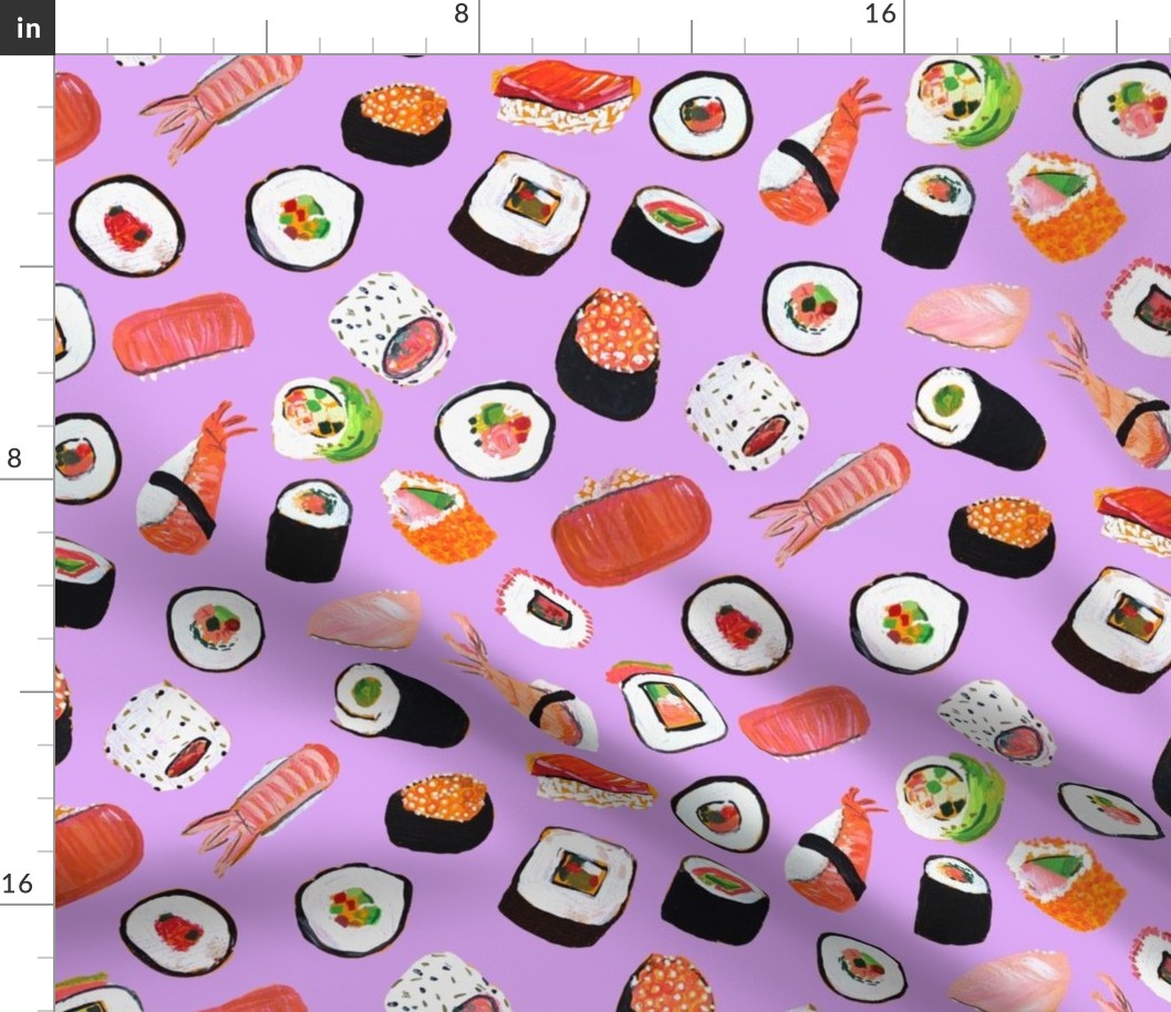 Sushi (Medium Scale) // Lavander  