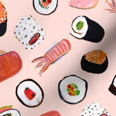 Sushi (Medium Scale) // Lt. Peachy Pink 