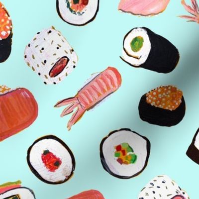 Sushi (Medium Scale) // Mint 
