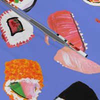 Sushi (Large Scale) // Periwinkle 