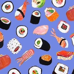 Sushi (Medium Scale) // Periwinkle 