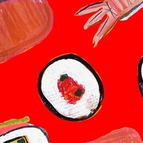 Sushi (Large Scale) // Red