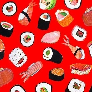 Sushi (Medium Scale) // Red