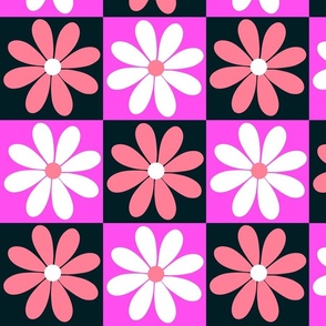 Daisy Power-Pink and Black large