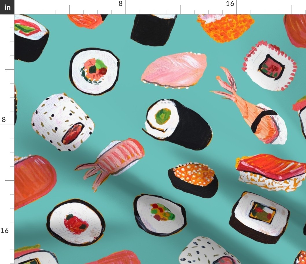Sushi (Large Scale) // Sea Glass 