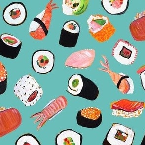 Sushi (Medium Scale) // Sea Glass 