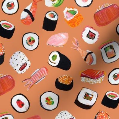 Sushi (Medium Scale) // Terracotta 
