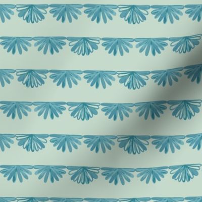 Fresh Squeezed Bunting Banner in Green and Teal