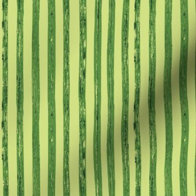 Lemongrass leaves organic textured stripes on light green