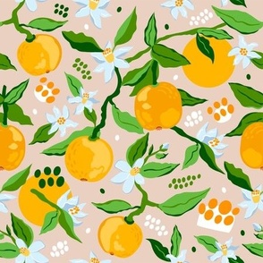 Blooming oranges 