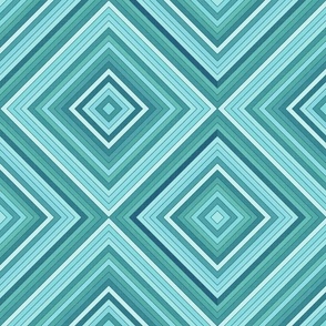 Vintage Geometry - Laguna Tiles / Large