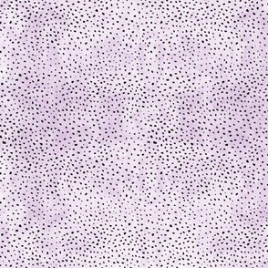 Messy cheetah spots and speckles  tie dye textile background abstract modern boho design black lilac purple violet SMALL