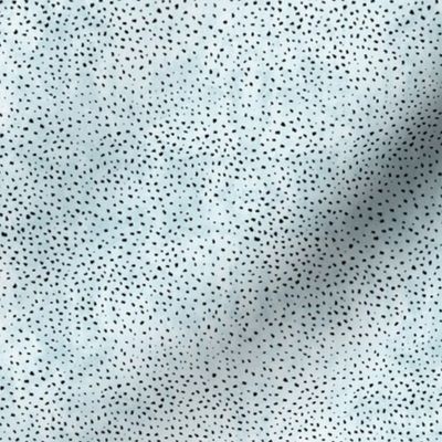 Messy cheetah spots and speckles  tie dye textile background abstract modern boho design black periwinkle blue SMALL