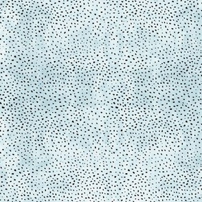 Messy cheetah spots and speckles  tie dye textile background abstract modern boho design black periwinkle blue SMALL