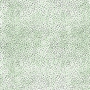 Messy cheetah spots and speckles  tie dye textile background abstract modern boho design black matcha mint green SMALL