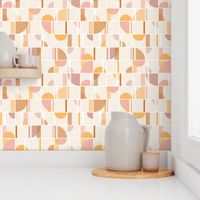 geometric vintage tiles - small