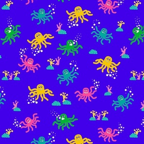 octopus bubbles 