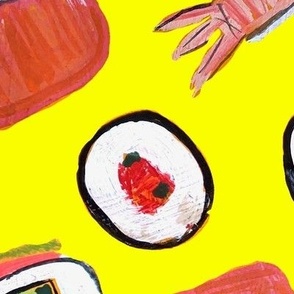 Sushi (Large Scale) // Yellow 