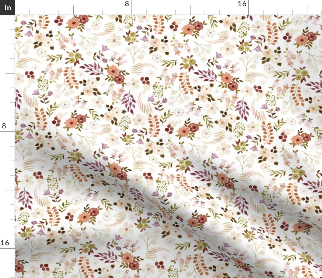 Floral Watercolor Seamless Pattern