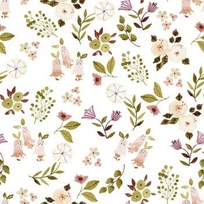 Floral Watercolor Seamless Pattern 4