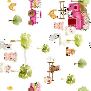 270 rotate pink floral farm
