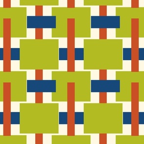 Retro weave pattern