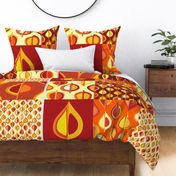 Ever-autumn cushion panels