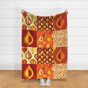 Ever-autumn cushion panels