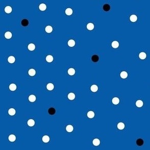 Polka dots - Blueberry