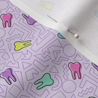 FUN DENTAL PRINT - purple