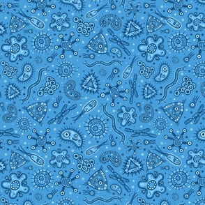 Microbes - Blue