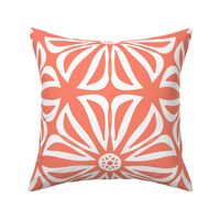 bold minimalstic floral carrot  floral boho wallpaper living & decor current table runner tablecloth napkin placemat dining pillow duvet cover throw blanket curtain drape upholstery cushion duvet cover clothing shirt wallpaper fabric living home decor 
