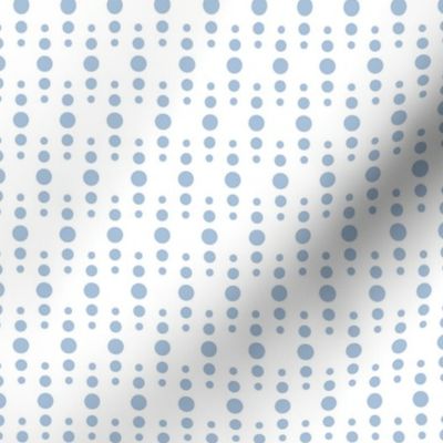 2213_Dotted lines blue and white background - Medium scale