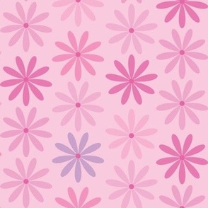 Just Simple Flowers-Bubble Gum Palette