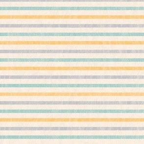 Yellow, aqua and green stripes