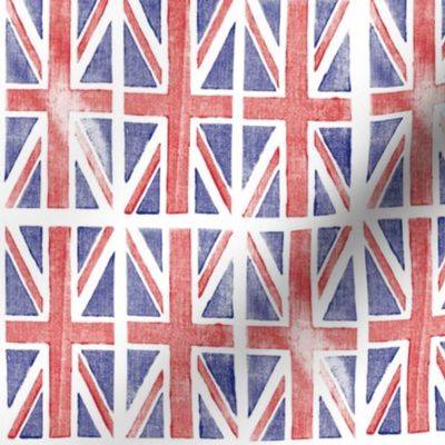Jubilee Jack (Railroaded) || hand-stamped British flag