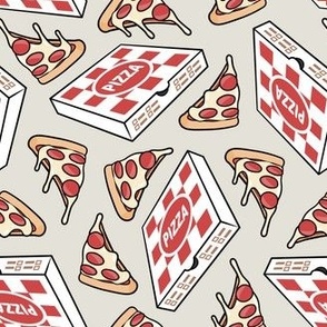 Pizza Party - Pizza box & Pepperoni slice - neutral - LAD22