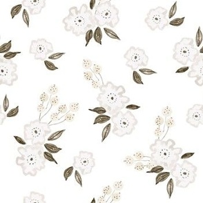 Gentle Watercolor Floral Pattern  4