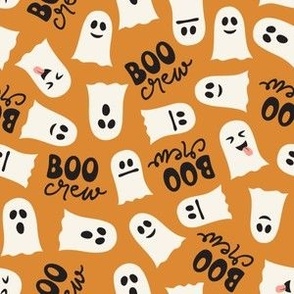 Boo Crew - toss on vintage orange - LAD22