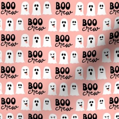 Boo Crew - pink - halloween ghost - LAD22