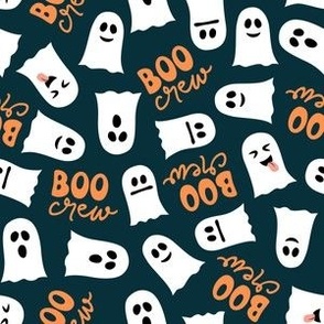 Boo Crew - Toss on teal - LAD22