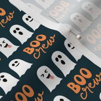 Boo Crew - dark teal - halloween ghost - LAD22