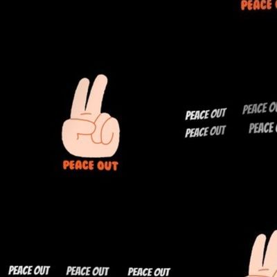 Peace out