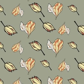 Vector grey floral seamless pattern background. Suitable for bedding, prints, fabric, wallpaper, scrapbooking