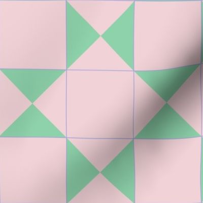 Minimal Bold Candy Cotton and Jade Tiles