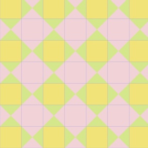 Minimal Bold Candy Cotton - Honeydew - Buttercup Tiles