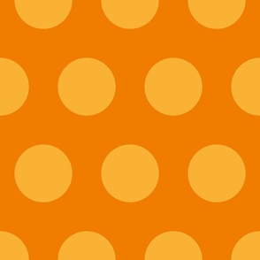Comfy Marmalade - spots orange large